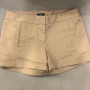 J.Crew khaki slit pocket shorts